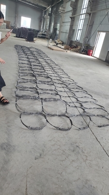0.8mm Thickness Low Visibility Hidden Metal Wrapping Mesh