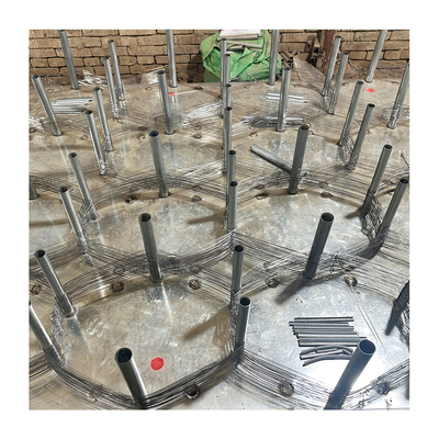 Galvanized Steel Tank Barrier Net Wound Tank Tracks Plain Weave Wire Mesh Custom Carbon Steel Russia