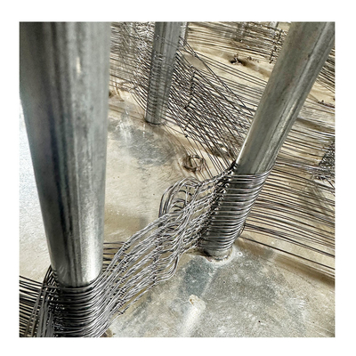 Customized Galvanized Woven Tank Wire Mesh Net Anti Tank Track Wrapping Wire Mesh For Ukraine