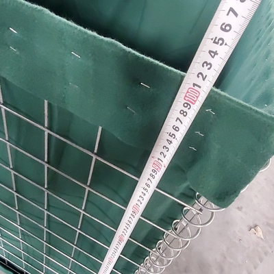 Mil 19 / 2.74m High Galvanized Defensive Barrier Sand Bastion Explosionproof Retaining Wall For Sale