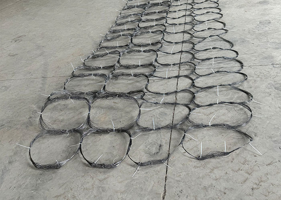 Galvanized Armored Vehicle Trap Netting Tank Barrier Barrage Wire Mesh