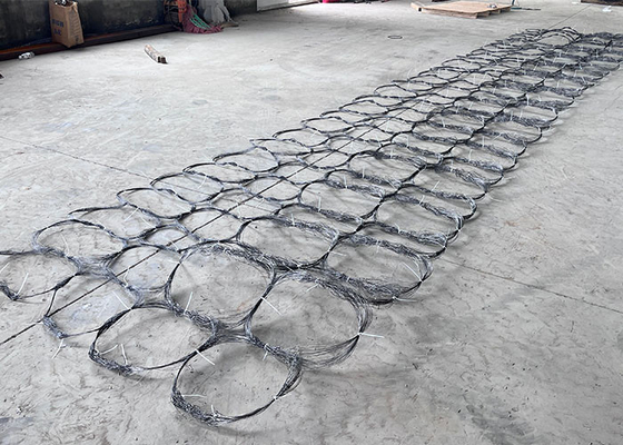 Entanglement Capture Invisible Border Defense Tank Barrier Wire Mesh