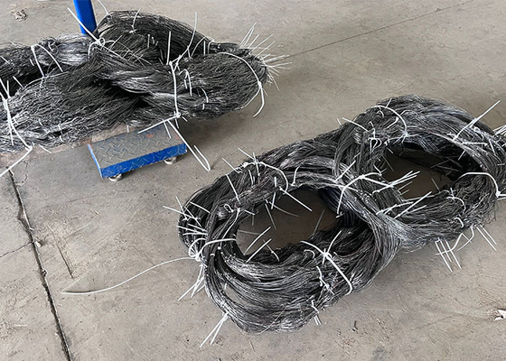 Capture Wire Barrier Wound Tank Tracks Anti Tank Barrier Wire Mesh