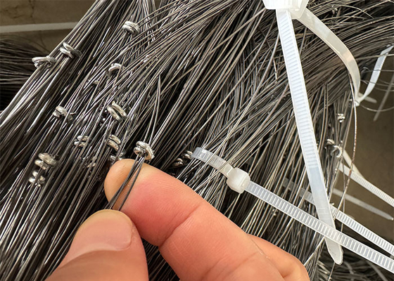 Hidden Inconspicuous Galvanized Iron Wire Tank Barrier Wire Mesh