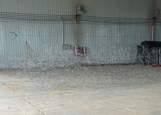 Non-Explosive Barriers Winding Net Obstacle Tank Barrier Mesh Garland Woven Fence