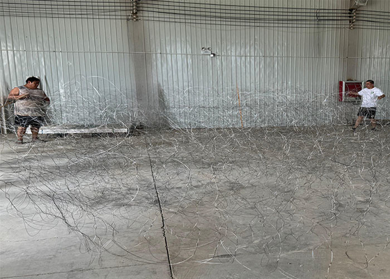 Inconspicuous Obstacles Tank Barrier Mesh Reduce Mobility Barrier