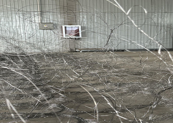 Invisible Obstacle Fence Tank Barrier Mesh Security Defense Mesh Infrastructure