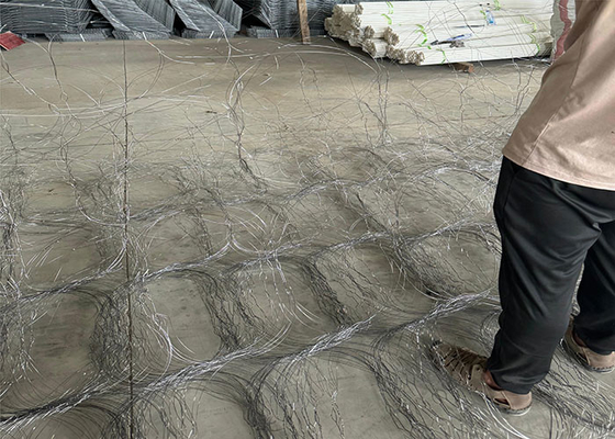 Warfare Fence Anti Tank Barrier Obstacles Low-Visibility Wire Net Fence
