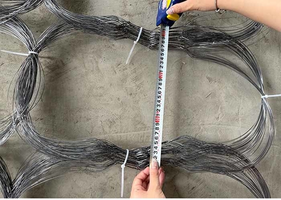 Obstacle Tanks Low Visibility Galvanized Wire Tank Barrier Net