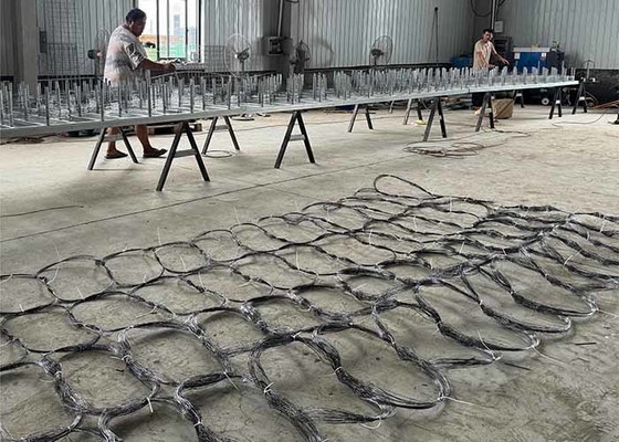 Low Visibility Wire Net Anti Resistance Rust Stop Tank Movement