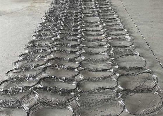 Obstacle Tanks Low Visibility Galvanized Wire Tank Barrier Net