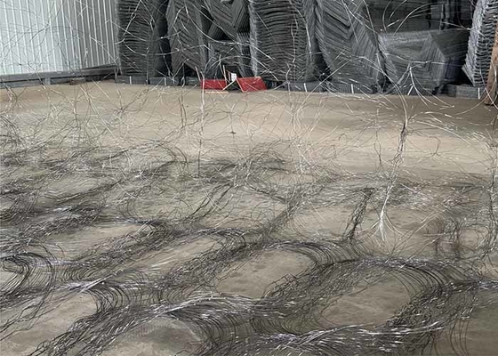 Battlefield Defense Armored Vehicle Galvanized Tank Barrier Net Mesh
