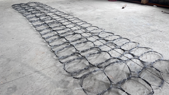 Invisible Net Fence Tank Defense System Wire Obstacle Low Visibility