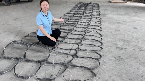 Reduce Tank Mobility Metal Mesh Barrier Against Armored Vehicles