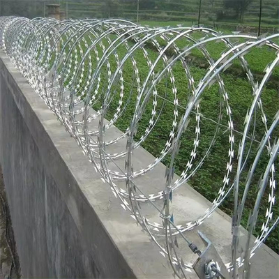 500 M Barbed Galvanised Razor Wire Anti Climb Bird Protective