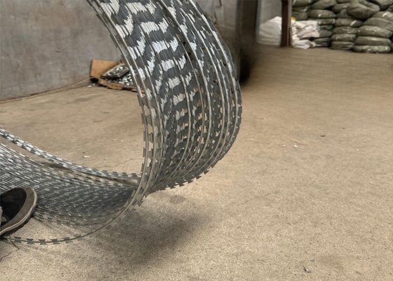 Corrosion-Resistant Razor Barbed Wire National Boundaries Used Wall