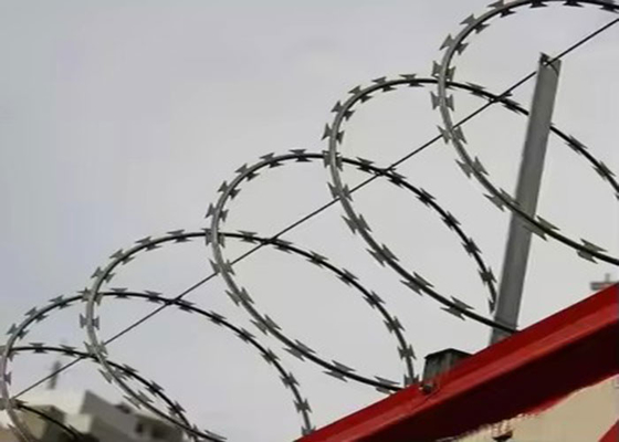 Excellent Concertina Razor Barbed Wire Security Deployment Barrier