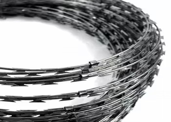 Modern Security Fencing Razor Barbed Wire With Customizable Options