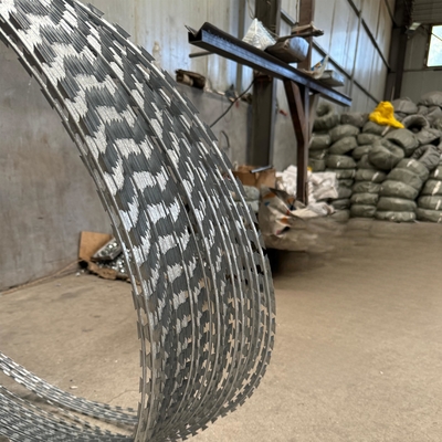Factory Price Stainless Steel Razor Wire Prices Concertina Razor Blade Barbed Wire Manufacturer