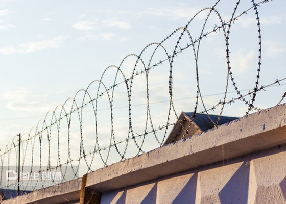 Easy to Construct Razor Barbed Wire with Good Deterrence Effect