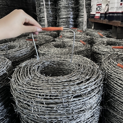 Hot Dipped Galvanized Fencing High Tensile Barbed Wire 1.6Mm 300M