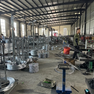 1.6mm 500m 25kgs/Roll Galvanized Barbed Wire Hot Dipped