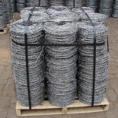 125 gauge barbed wire with 14 gauge 4point barbs prison high security barbed wired fence barbed wire price in bangladesh galvanized