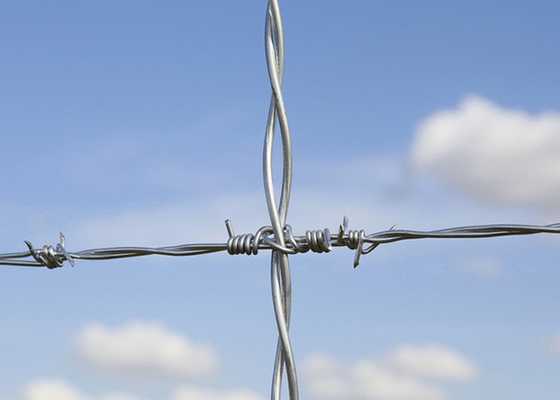 Use Of Prison Walls Double Strand Traditional Twist Barbed Wire Fence