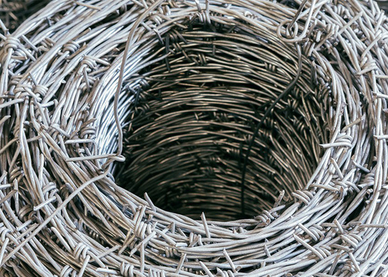 Farm Protection Length 200m  Single Strand Hot Dipped Galvanized Barbed Wire