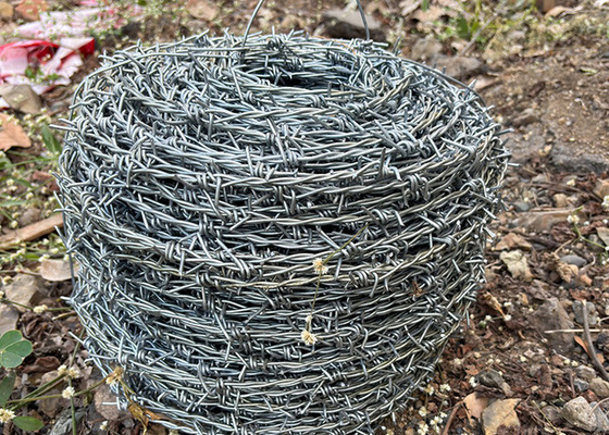 Farm Protection Double Strand Reverse Twist  Stainless Steel Barbed Wire