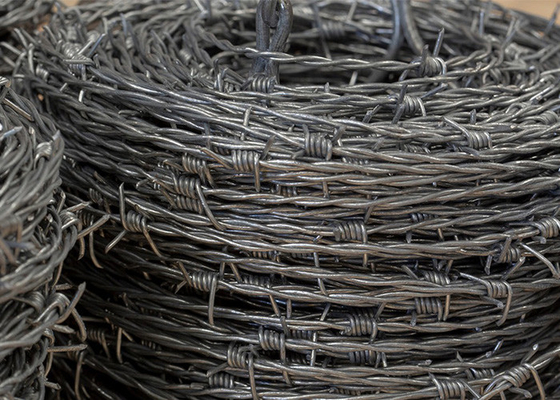 Fence Construction Protection 500 Meters Single Strand Galvanized Barbed Wire