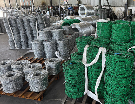 Electro-Galvanized 	Security Barbed Wire For Isolating And Protecting