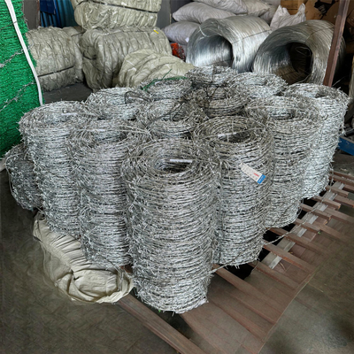 Galvanized Barbed Wire Steel Barbed Wire Bto-22 Fencing Wire Price