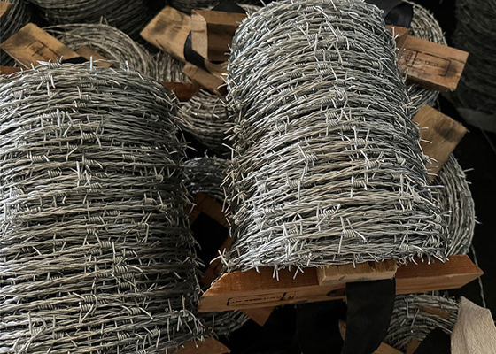 Stainless Steel Security Barbed Wire For Industry Agriculture Animal Husbandry
