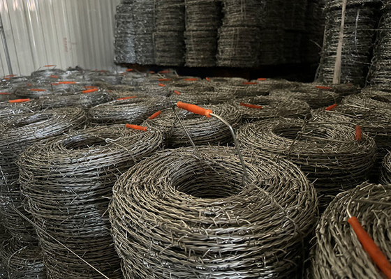 Stainless Steel Security Barbed Wire For Industry Agriculture Animal Husbandry