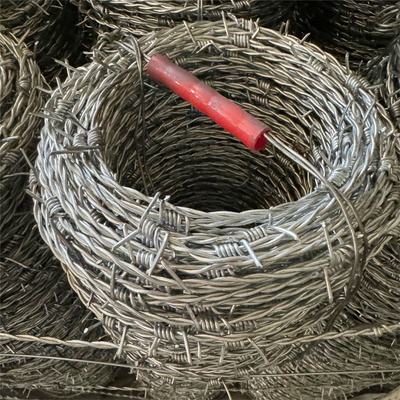Customized Installation Of Barbed Tape Protection Hot-dip Galvanized Barbed Wire Fence For Prison Security
