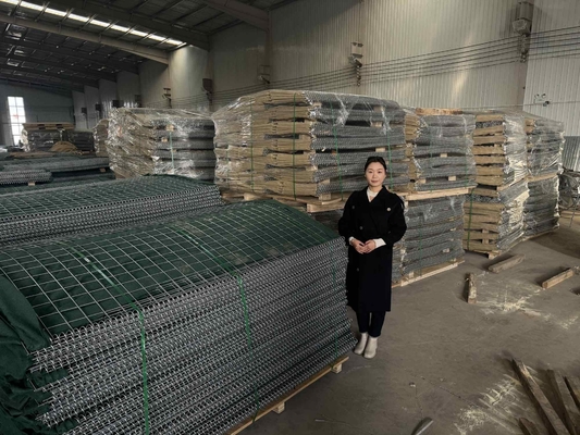 High Tensile Defensive Heavy Duty High Flood Bastion Sand Wall Hesco Barrier Fence For Shooting Range