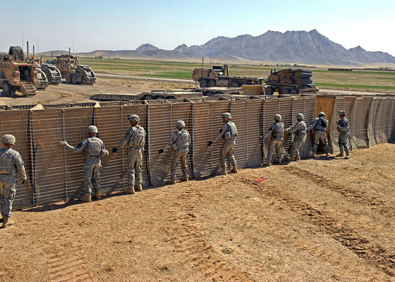 Anti Blast Wall Protection Defense Barrier Durable Welded Sand Bag Gabion Wall