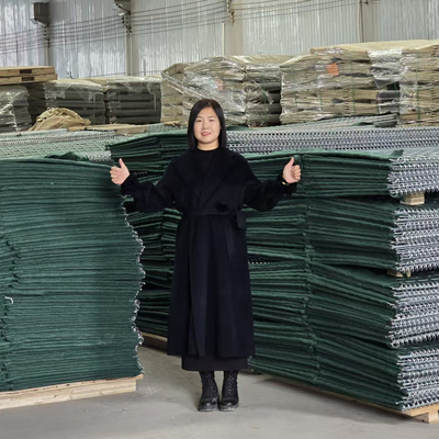 MIL 10 Heavy Zinc Coating Hesco Barrier As Interim Solution To Near Term Flood Barrier Project