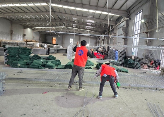 275 gsm zinc coated galvanized military bastion wall defensive barriers for safe protection wall