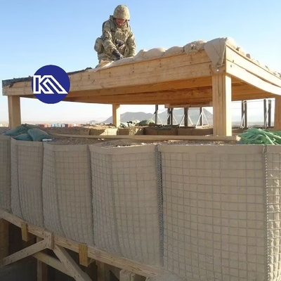 Anti Corrosive Welded Flood Gabion Protective Barrier Blast Wall Easy To Install Defensive Barrier Bastion