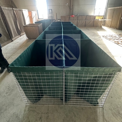 Army Defensive Hesco Barrier With Hot Dipped Galvanized Finish For Emergency Shelter House