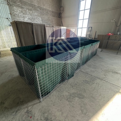 Army Defensive Hesco Barrier With Hot Dipped Galvanized Finish For Emergency Shelter House