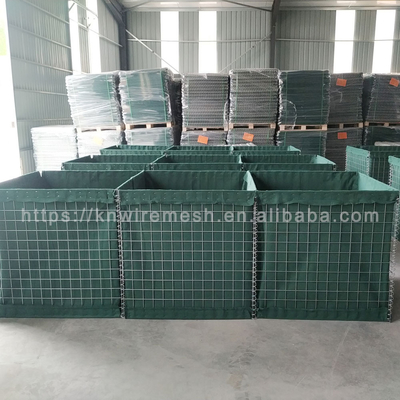 Military Sand Filled Heavy Galvanized Defensive Bastion Barriers Hesco Blast Wall