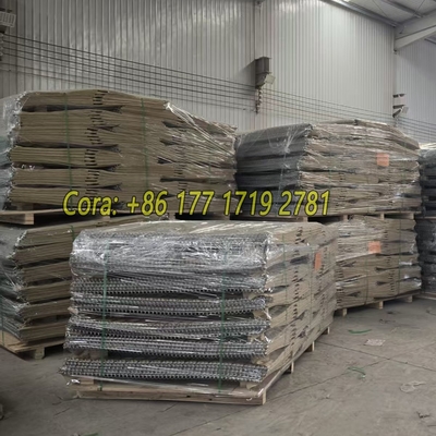 Anti Rust 4.0mm Galvanized Welded Gabion Box Lined Geotextile Cloth For Defensive Barrier Sand Filled Bastion Wall