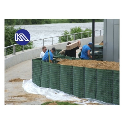 Customized 5*1*1 M  Defensive Bastion Barrier For Flood Control