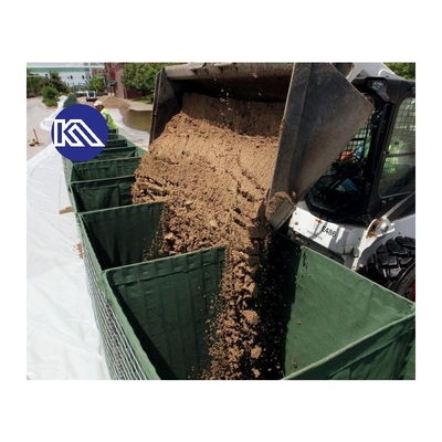 Anti-Corrosion Heavy Duty Gabion Barrier Galfan Coating Mi10 Defensive Barrier For Emergency Retaining Wall