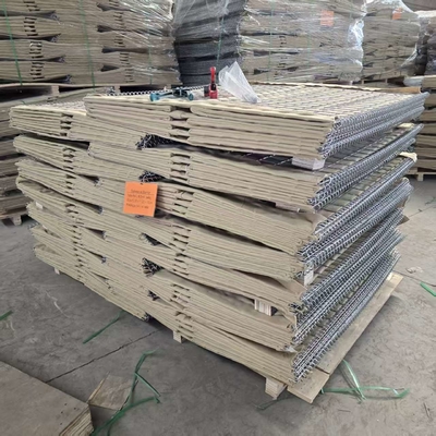 MIL1, MIL 7, MIL 10, MIL 12, MIL 19 2.74M High Hot Dipped Geotextile Lined Welded Gabion Hesco Bag for Military Defensive Barriers Bastions
