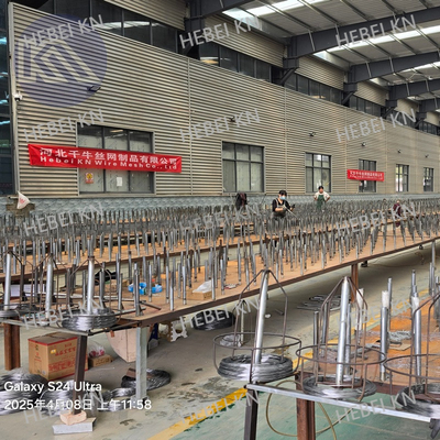 Inconspicuous Strip Barrier Wire Mesh Anti Tank Wire 10 X 10 X 1.4 M Low-Visibility MZP Putanka For Ukraine