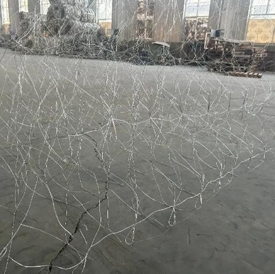 0.8mm Thickness Low Visibility Hidden Metal Wrapping Mesh